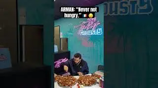 Arman Tsarukyan shares a new video from a French restaurant eating: &ldquo;Never not hungry.&rdquo; 🇫🇷 😋