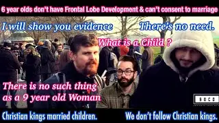 Visitors challenge the Bible and the marriage of Aisha | Bob of Speakers Corner |