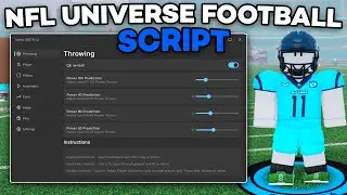 [FREE] NFL Universe Football Script | QB Aimbot, Tackle Hitbox, Speed Boost, Auto Kick | PC & MOBILE