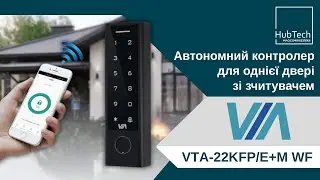 📦 Розпаковка Контролер для однієї двері Via Security VTA-22KFP/E+M WF автономний зі зчитувачем