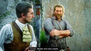 RDR2 - Another Hidden Cutscene if Arthur Doesn't Save Charles Chatenay
