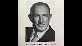 Past. Pieter Snyman - Die rooi lig van God circa 1976