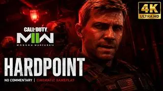 Hardpoint | AC130 Impressive  Realism Difficulty  | [4K UHD 60FPS] | COD Modern Warfare 2