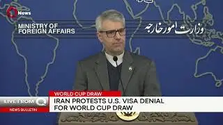 Iran denounces US visa denial for FIFA World Cup draw ceremony