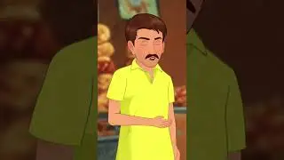 जादुई माटन करी वाला / jadui mutton wala \cartoon video / Hindi kahani / kahaniyan