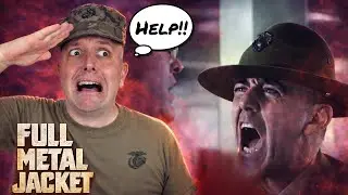 Full Metal Jacket Gunnery Sergeant Hartman Introduction! I Was NOT Ready...