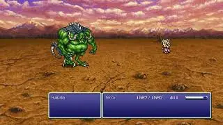 Final Fantasy VI Pixel Remaster - Terra 'Protects' Mobliz