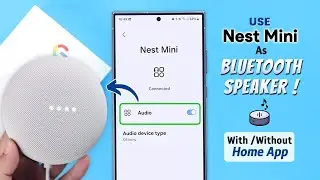 Можно ли использовать Google Nest Mini как Bluetooth-колонку? [Да]