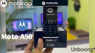 Motorola Moto A50 Unboxing And first Impression features phone ! @TechValid