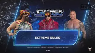 WWE 2K25 The Miz vs Randy Orton vs Dude Love