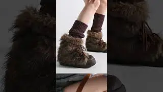 Walk through winter in ultimate warmth with the Hestia Fur Winter Boots  @SwagChic !