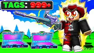 I Got The WORLD RECORD For MOST TAGS In Roblox Big Paintball 2...