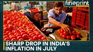Indian Economy: Retail Inflation Drops To 1.55% In July | WION Fineprint