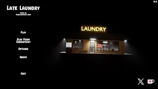 Horror Indie Game Laundry is Scary! | Late Laundry