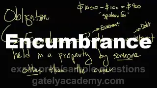 Real estate encumbrance
