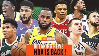NBA IS BACK! 2019-20 NBA RESTART  | SPORTS NEWS STREAM