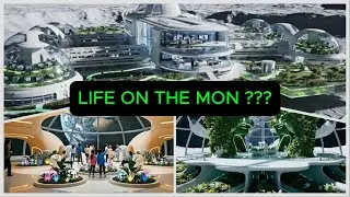 Building a Living Ecological Park on the Moon | The Green Heart of Moon City #building #moon