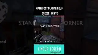Viper Lineups Breeze B Site - Post Plant Snake Bite Molly Setup Guide #Shorts