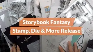 Unboxing Fairy Tale Paper Crafting Haul: Stamps, Dies, Layering Stencils, Washi Tapes, and More!!