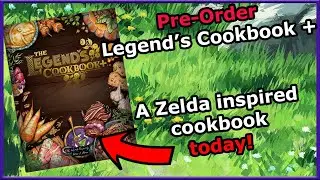 The Legend's Cookbook+ a Zelda inspired cookbook is now available for Pre-Order!