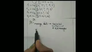 12 bit hamming code |error detection and correction code  hindi