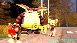[SFM Sonic] Rouge lost to Big at fishing