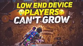 Low end device pain 💔 Bgmi sad video 😭 #bgmi #gaming #lowenddevice