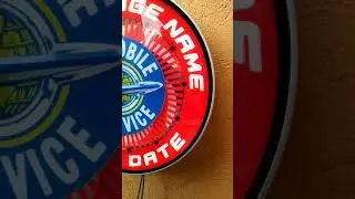 Badass Garage Signs Custom Made for Your Own Hot Rod or Classic Car Garage with Optical Illusions