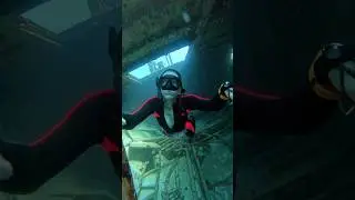 Wreck diving in Sint Maarten ⚓️💕 #wreckdiving #sintmaarten #freediving #underwater #travel