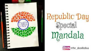 Republic Day 🇮🇳Special Drawing 🌈 #art #doodleart #republicday #drawing 
