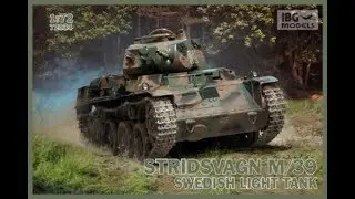 IBG MODELS - STRIDSVAGN M/39 (Swedish Light Tank) - A Look In The Box