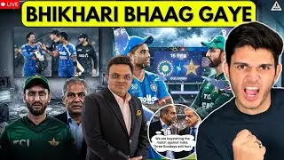 🔴PAKISTAN DARR GAYA? ICC EMERGENCY MEETING & POSSIBLE PCB BAN, IND VS PAK KYA HOGA? #indvspak
