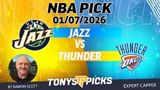 Jazz vs. Thunder NBA Betting Odds & Picks, 1/7/26 | Night Moves Show