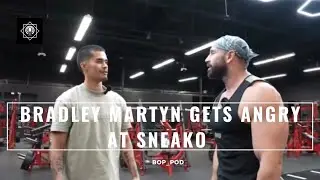Bradley Martyn Gets Angry At Sneako