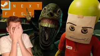 Finding The SCARIEST Steam Next Fest Demos!