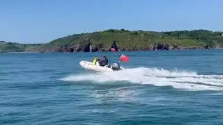 Brixham to Totnes in our 4.5 m Rib Southwest Sports Boat Rally 2023 day 3 (42 mile round trip)