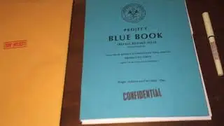 Project Blue Book TV Series Props Dr. Hynek and UFO Files Props