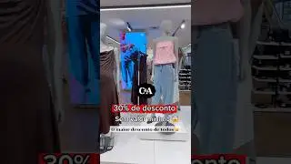 30% de desconto na C&A sem valor m&iacute;nimo 😱CUPOM VEM30