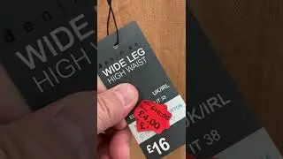 Primark Women's from &pound;16 to &pound;4 Reduced Trouser - February 2023