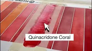 What Color Wednesday: Quinacridone Coral