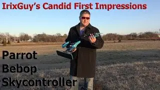Parrot Bebop Drone Skycontroller Initial Impressions after First Flight