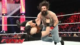 Erick Rowan vs. Luke Harper: Raw, January 5, 2015