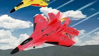 UNBOXING AND TEST FLY RC PLANE PESAWAT TEMPUR ZY 530 PRO KALIMANTAN INDONESIA