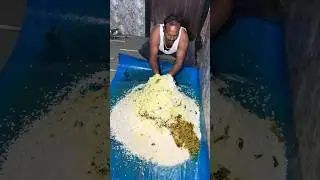 500 Kg Indori Poha Making from Scratch 😍😱 #shorts #breakfast #ashortaday