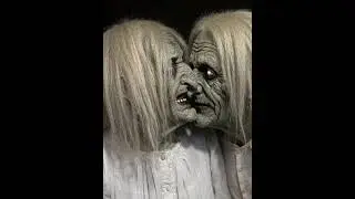 Granny And Grandpa  kiss each other with romance  #Horror #Granny #grannyfunnymoments