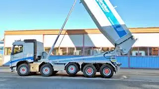 5-Achs 2-Kammer Thermo-Mulde mit Hebelift f&uuml;r Dumper-Ablad