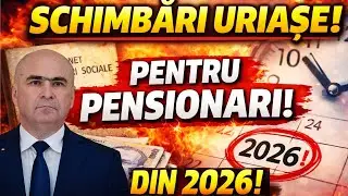 🚨 CONFIRMAT AZI: Schimbări MAJORE pentru Pensionari &icirc;n 2026 &mdash; Ce Se Aplică ACUM