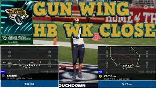 #madden26tips  #madden26gameplay  #maddendefense JAGUARS OFFENSE- STRONG CLOSE- GUN WING HB WK CLOSE