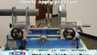 WIDOS 3511 Socket Fusion Welding Machine - Demo