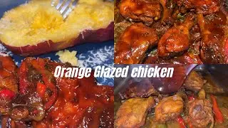 Juicy Orange Glazed Oven Chicken | Easy Baked Chicken Recipe